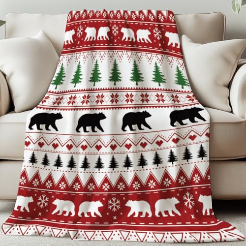 GLOBLELAND Weihnachtsbaum Überwurf 150x130CM Bär Gemütliche Flanelldecke Rot Und Weiß Waschbar Flauschige Überwurfdecke Für Couch Stuhl Sofa Bett Schlafsaal Schlafzimmer Zuhause GLOBLELAND Weihnachtsbaum Überwurf 150x130CM Bär Gemütliche Flanelldecke Rot Und Weiß Waschbar Flauschige Überwurfdecke Für Couch Stuhl Sofa Bett Schlafsaal Schlafzimmer Zuhause von GLOBLELAND