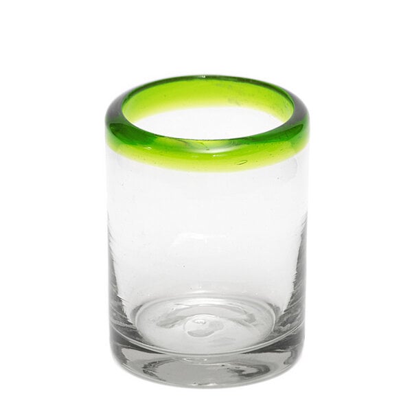 GLOBO Fair Trade Kleines Trinkglas JUGO, aus Recyclingglas, mundgeblasen von GLOBO Fair Trade