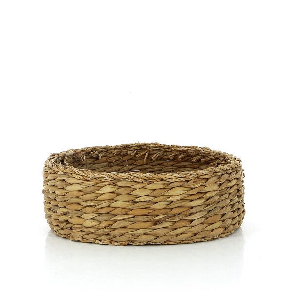 GLOBO Fair Trade Rundes Korbtablett HATIYA von GLOBO Fair Trade