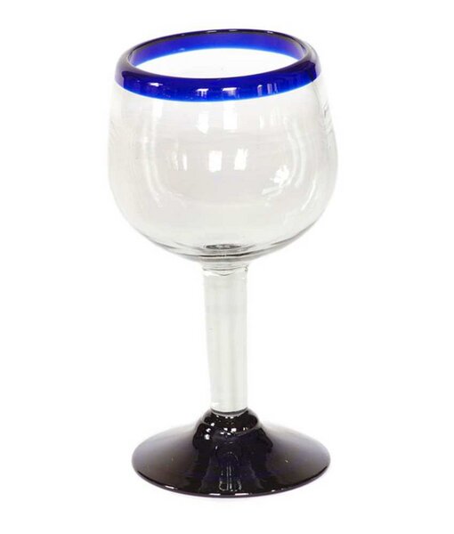 GLOBO Fair Trade Weinglas aus Recyclingglas, mundgeblasen, verschiedene Designs von GLOBO Fair Trade