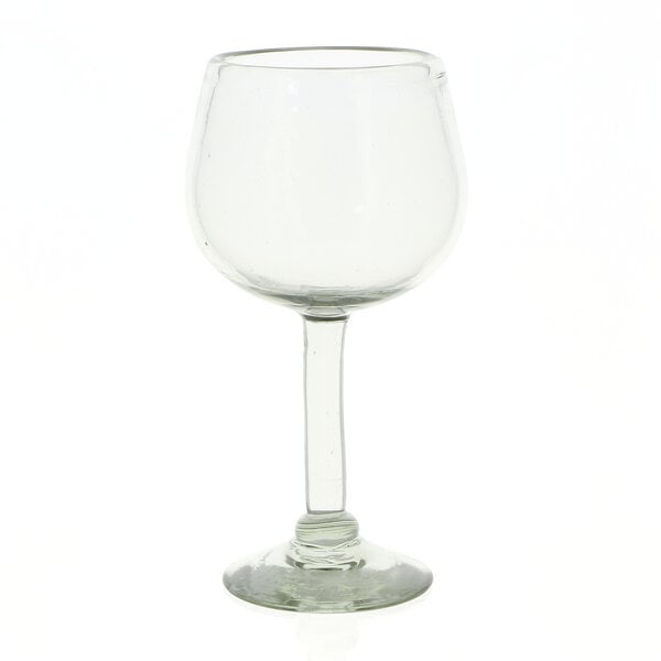 GLOBO Fair Trade Weinglas aus Recyclingglas, mundgeblasen, verschiedene Designs von GLOBO Fair Trade