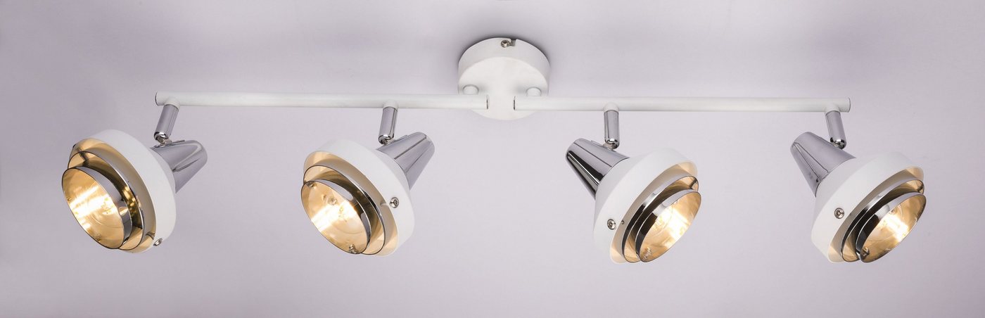 GLOBO LIGHTING Deckenleuchte Deckenleuchte Wohnzimmer Deckenstrahler 4 Flammig Deckenlampe Weiß GLOBO LIGHTING Deckenleuchte Deckenleuchte Wohnzimmer Deckenstrahler 4 Flammig Deckenlampe Weiß von GLOBO LIGHTING