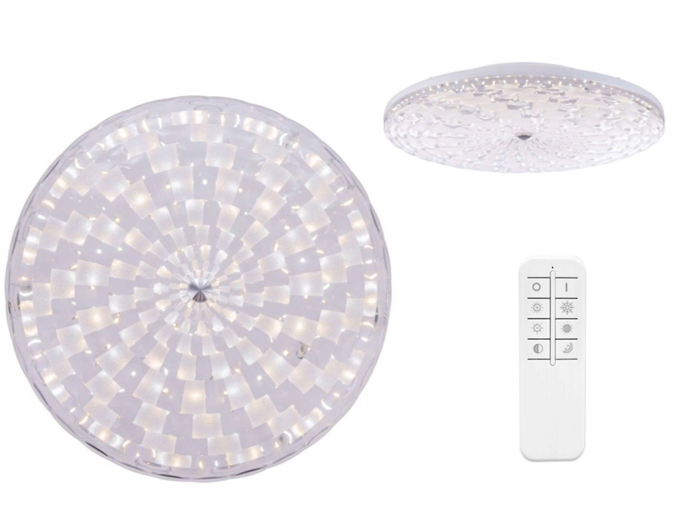 GLOBO LIGHTING Deckenleuchte Deckenleuchte LED Wohnzimmer Deckenlampe Dimmbar Fernbedienung GLOBO LIGHTING Deckenleuchte Deckenleuchte LED Wohnzimmer Deckenlampe Dimmbar Fernbedienung von GLOBO LIGHTING