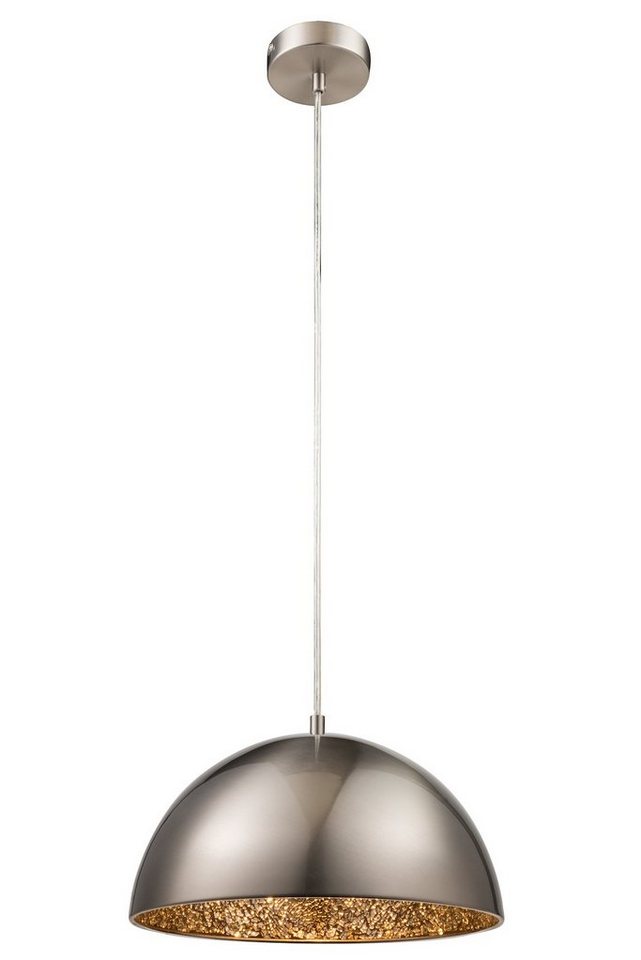 GLOBO LIGHTING Hängeleuchte Hängeleuchte Esszimmer Pendelleuchte Wohnzimmer Hängelampe silber von GLOBO LIGHTING