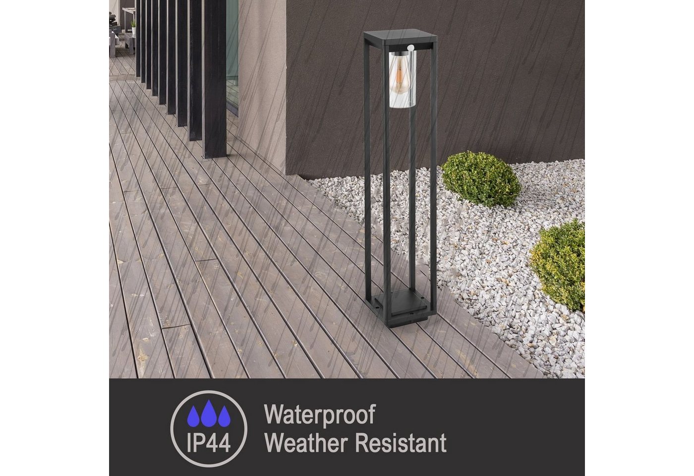 GLOBO LIGHTING Gartenleuchte LED Aussenleuchte Terrassenleuchte Garten Leuchte groß schwarz Alu GLOBO LIGHTING Gartenleuchte LED Aussenleuchte Terrassenleuchte Garten Leuchte groß schwarz Alu von GLOBO LIGHTING