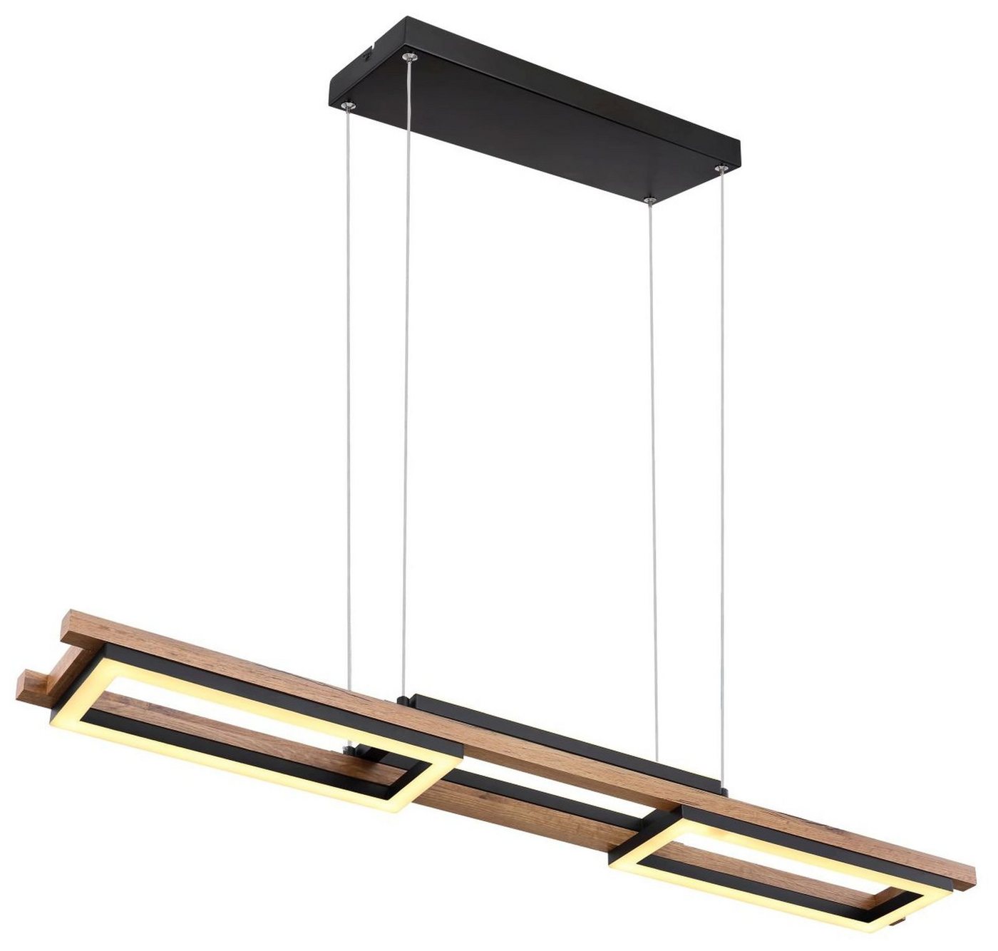 GLOBO LIGHTING Hängeleuchte Hängeleuchte Esszimmer schwarz Hängelampe Wohnzimmer LED warmweiß, modern, Holz, schwarz, natur, LED fest integriert, Kaltweiß - Warmweiß, Pendellampe GLOBO LIGHTING Hängeleuchte Hängeleuchte Esszimmer schwarz Hängelampe Wohnzimmer LED warmweiß, modern, Holz, schwarz, natur, LED fest integriert, Kaltweiß - Warmweiß, Pendellampe von GLOBO LIGHTING