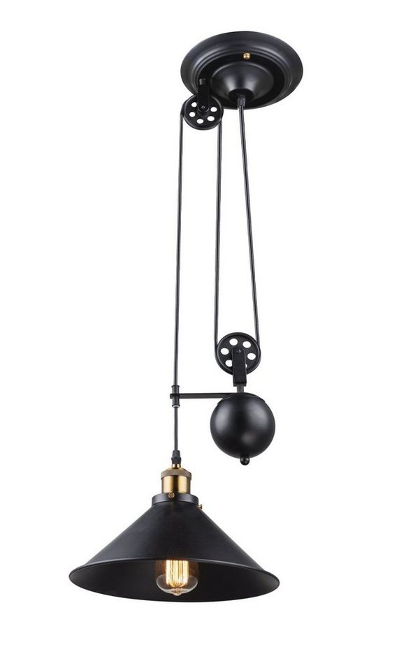 GLOBO LIGHTING Hängeleuchte Hängeleuchte Esszimmer Pendelleuchte Küchenlampe Hängelampe schwarz von GLOBO LIGHTING