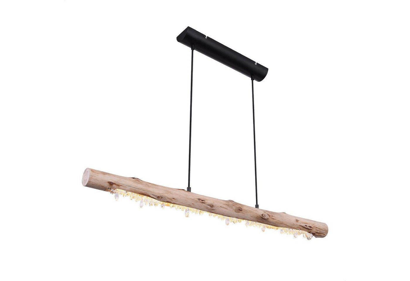 GLOBO LIGHTING Hängeleuchte LED Hängeleuchte Esszimmer Pendelleuchte Wohnzimmer Hängelampe, dimmbar, Acrylkristalle, Kristalle, Holz, LED fest integriert, Warmweiß, Pendellampe GLOBO LIGHTING Hängeleuchte LED Hängeleuchte Esszimmer Pendelleuchte Wohnzimmer Hängelampe, dimmbar, Acrylkristalle, Kristalle, Holz, LED fest integriert, Warmweiß, Pendellampe von GLOBO LIGHTING
