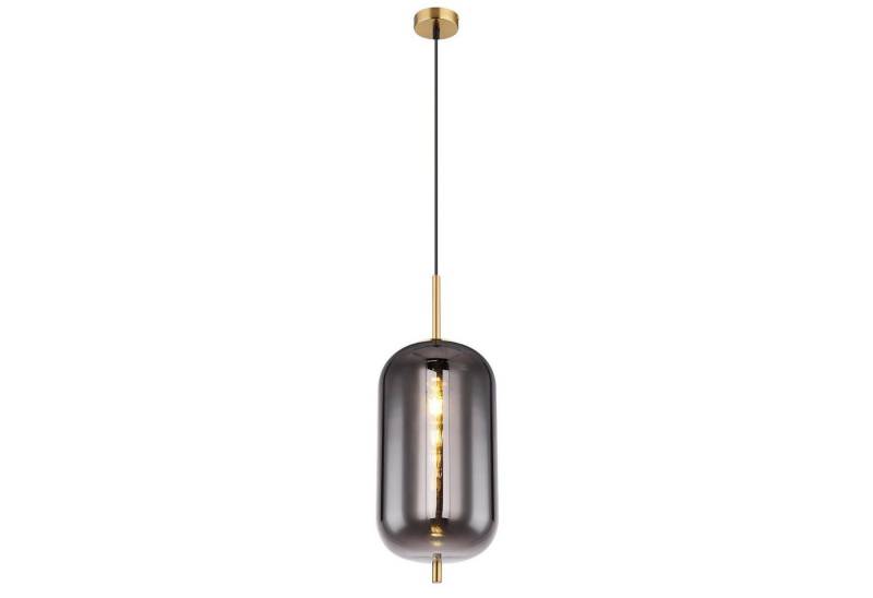 GLOBO LIGHTING Hängeleuchte Hängeleuchte Esszimmer Pendelleuchte Wohnzimmer Hängelampe Glas, Rauchglas, Kugel, Glas, modern, ohne Leuchtmittel, Lichtfarbe ist abhängig vom Leuchtmittel, Pendellampe von GLOBO LIGHTING