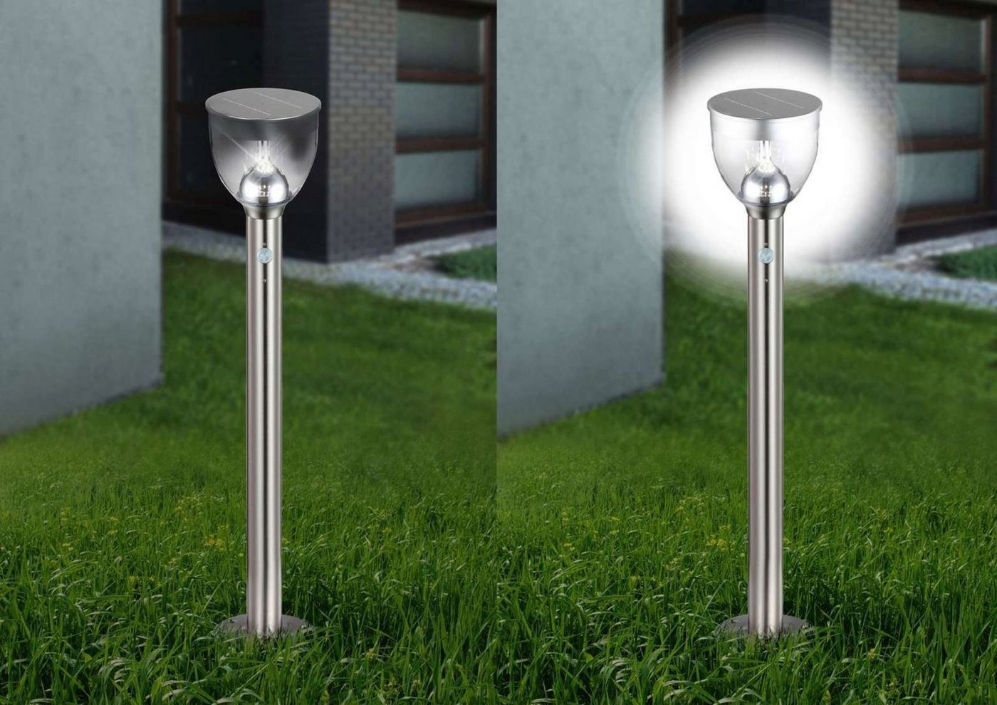GLOBO LIGHTING LED Solarleuchte Solarleuchte Garten Bewegungssensor Solarlampe Außen Leuchte Solar GLOBO LIGHTING LED Solarleuchte Solarleuchte Garten Bewegungssensor Solarlampe Außen Leuchte Solar von GLOBO LIGHTING