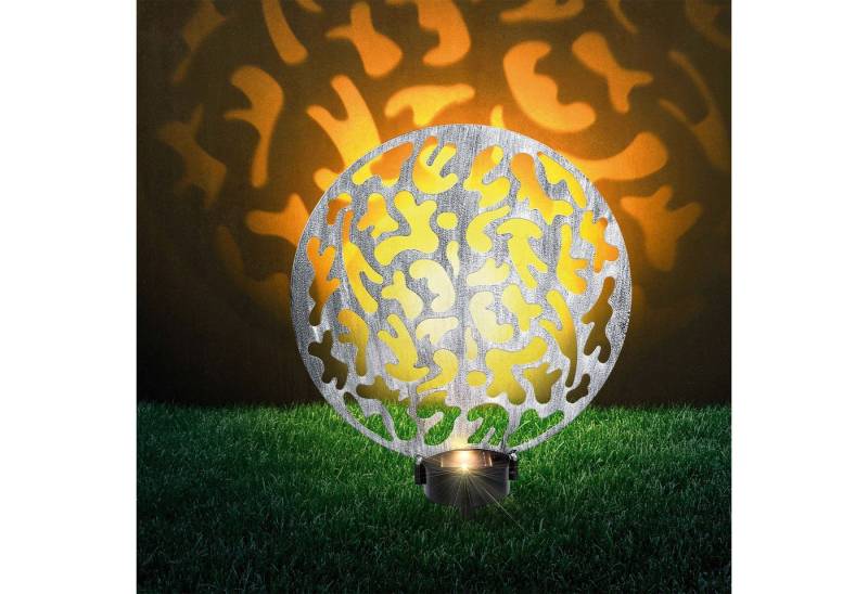 GLOBO LIGHTING LED Solarleuchte Solarleuchte Garten Scheibe 30cm Solarlampe Außen Außenleuchte Solar GLOBO LIGHTING LED Solarleuchte Solarleuchte Garten Scheibe 30cm Solarlampe Außen Außenleuchte Solar von GLOBO LIGHTING