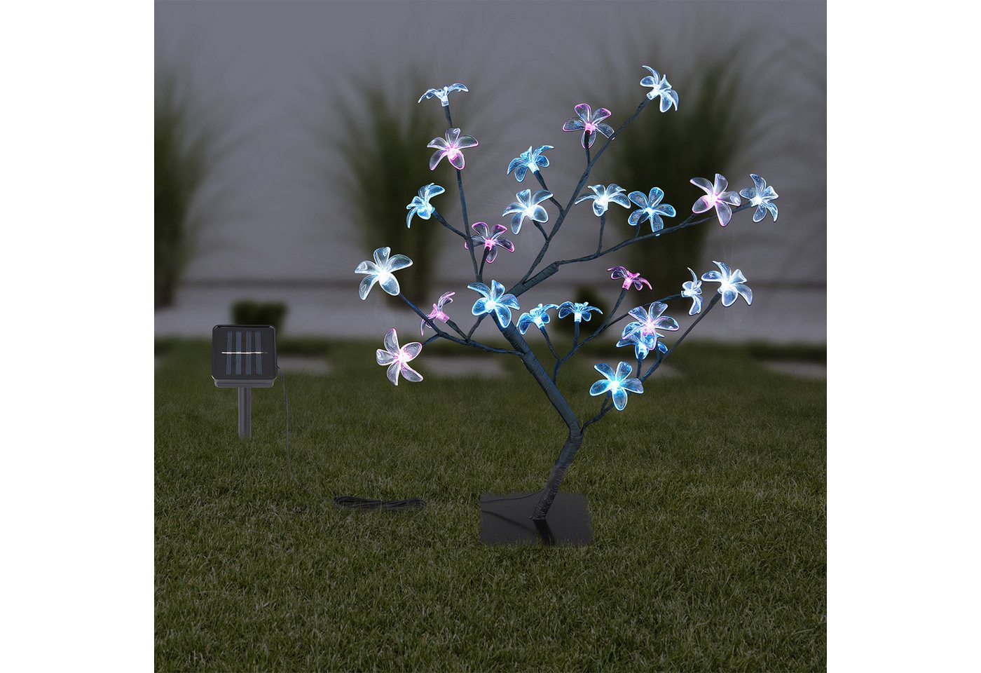 GLOBO LIGHTING LED Solarleuchte Solarleuchte Garten Baum Bunt Solarlampe Außen Außenleuchte Solar GLOBO LIGHTING LED Solarleuchte Solarleuchte Garten Baum Bunt Solarlampe Außen Außenleuchte Solar von GLOBO LIGHTING