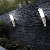 2er Set Außen Wandlampe Bewegungsmelder Wandleuchte Fassadenlampe Edelstahl Fackel Haustür Hauswand Beleuchtung 7,6x41x20cm 2er Set Außen Wandlampe Bewegungsmelder Wandleuchte Fassadenlampe Edelstahl Fackel Haustür Hauswand Beleuchtung 7,6x41x20cm von GLOBO LIGHTING