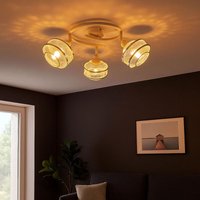 Decken Spot Lampe Leuchte Rondell Leuchte Metall-Gitter Beleuchtung Wohn Zimmer von GLOBO LIGHTING