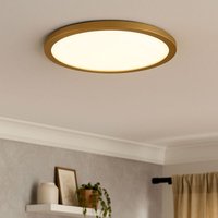 Deckenleuchte Badezimmerlampe Deckenlampe Wohnzimmerleuchte Esszimmerleuchte, Messing weiß, Backlight IP44 Memoryfunktion dimmbar, 18W 1600Lm 3000K Deckenleuchte Badezimmerlampe Deckenlampe Wohnzimmerleuchte Esszimmerleuchte, Messing weiß, Backlight IP44 Memoryfunktion dimmbar, 18W 1600Lm 3000K von GLOBO LIGHTING