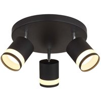 Deckenleuchte Deckenlampe Wohnzimmerleuchte Rondell verstellbar 3 flammig LED von GLOBO LIGHTING