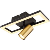 Globo Lighting - Deckenleuchte Wohnzimmerleuchte Deckenlampe led Lampe Metall Messing b 13 cm von GLOBO LIGHTING