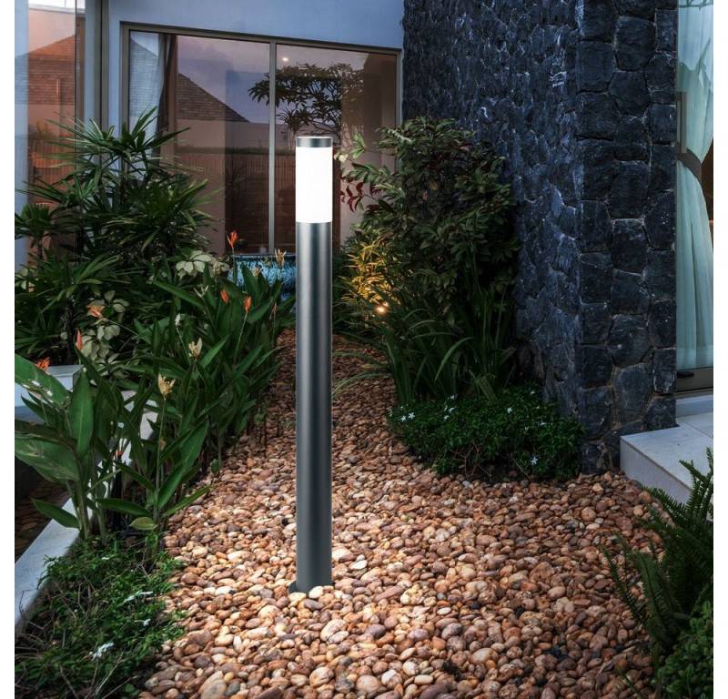 GLOBO LIGHTING Außen-Stehlampe, Leuchtmittel nicht inklusive, Stehleuchte Außenleuchte Gartenlampe Standleuchte Wegelampe von GLOBO LIGHTING