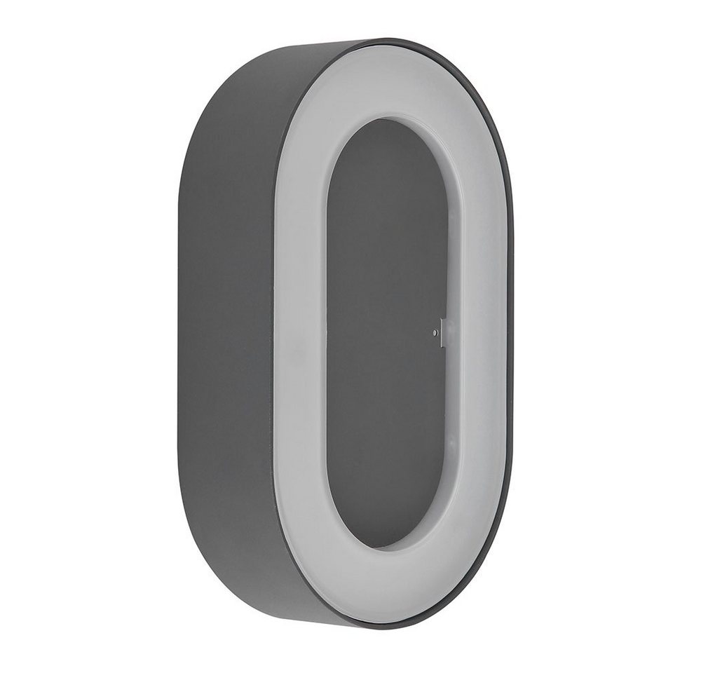 GLOBO LIGHTING Außen-Wandleuchte, LED-Leuchtmittel fest verbaut, Warmweiß, Wandleuchte Außenleuchte LED ALU Druckguss Anthrazit Gartenleuchte GLOBO LIGHTING Außen-Wandleuchte, LED-Leuchtmittel fest verbaut, Warmweiß, Wandleuchte Außenleuchte LED ALU Druckguss Anthrazit Gartenleuchte von GLOBO LIGHTING