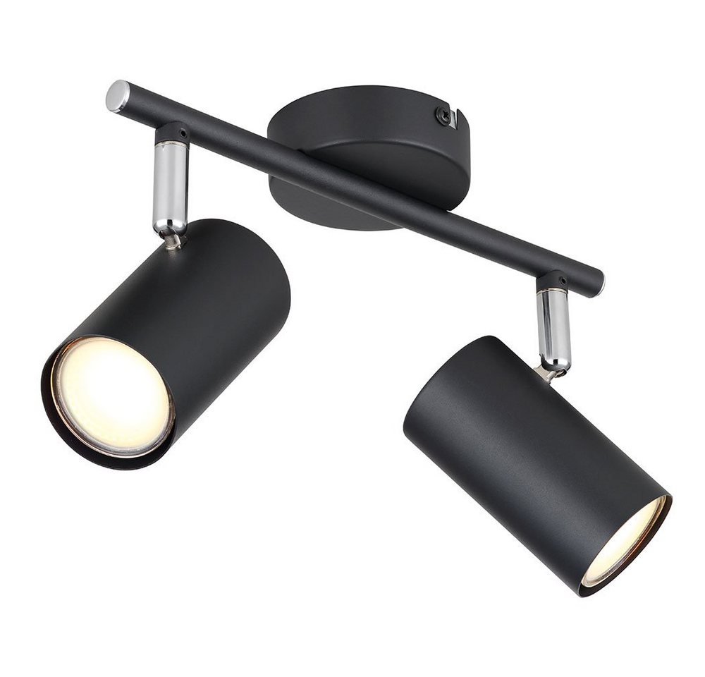 GLOBO LIGHTING Deckenleuchte, LED-Leuchtmittel fest verbaut, Deckenleuchte Deckenstrahler Spots verstellbar Wohnzimmerlampe GLOBO LIGHTING Deckenleuchte, LED-Leuchtmittel fest verbaut, Deckenleuchte Deckenstrahler Spots verstellbar Wohnzimmerlampe von GLOBO LIGHTING