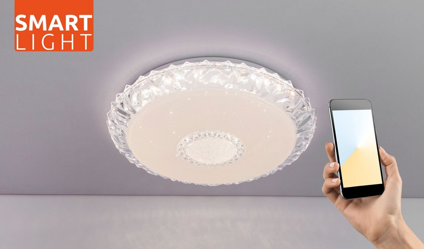 GLOBO LIGHTING Deckenleuchte Deckenleuchte LED Wohnzimmer Deckenlampe Farbwechsel Dimmbar GLOBO LIGHTING Deckenleuchte Deckenleuchte LED Wohnzimmer Deckenlampe Farbwechsel Dimmbar von GLOBO LIGHTING