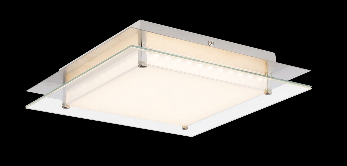 GLOBO LIGHTING Deckenleuchte Deckenleuchte LED Wohnzimmer Deckenlampe Glas Eckig Schlafzimmer GLOBO LIGHTING Deckenleuchte Deckenleuchte LED Wohnzimmer Deckenlampe Glas Eckig Schlafzimmer von GLOBO LIGHTING