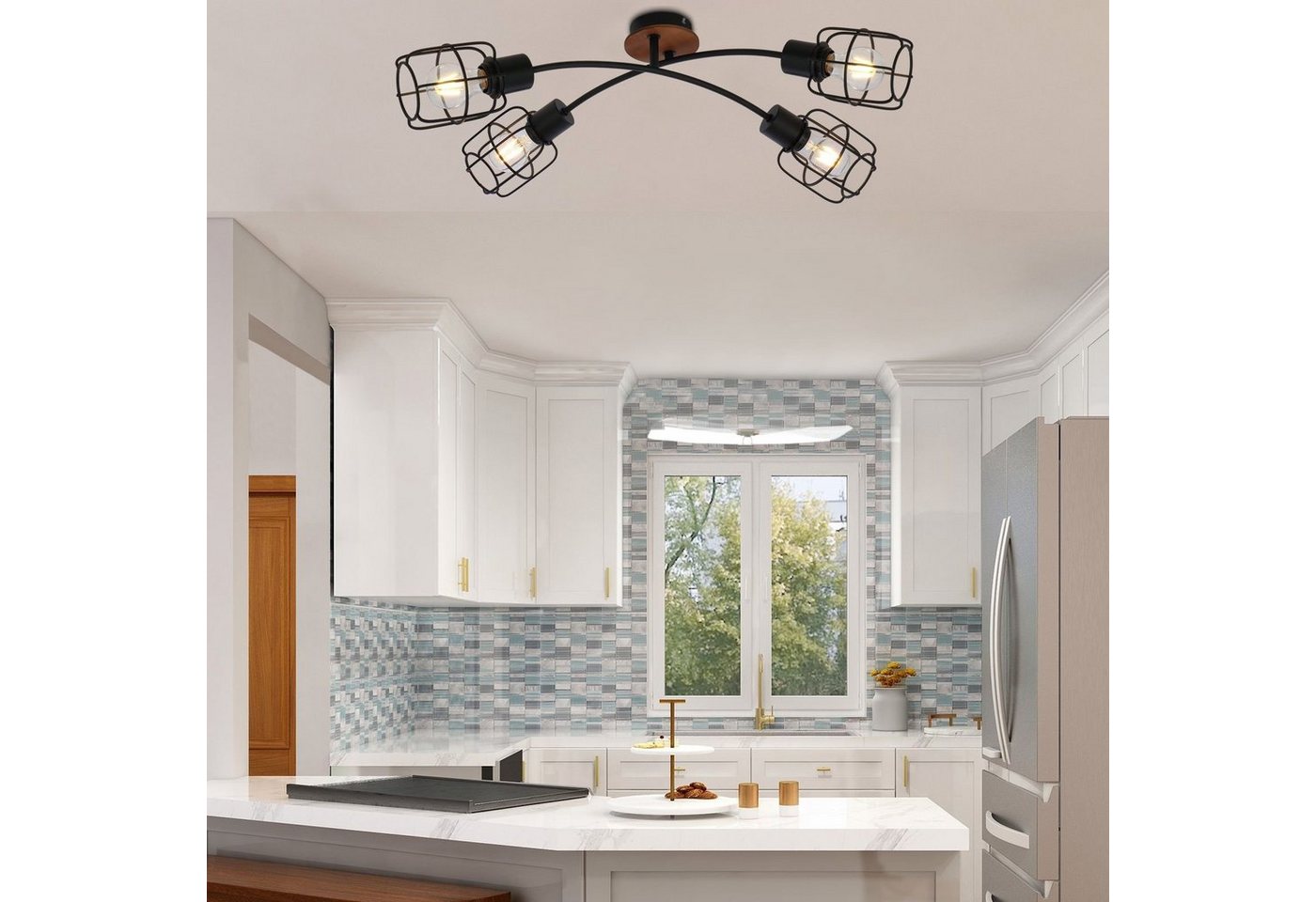 GLOBO LIGHTING Deckenleuchte Deckenleuchte Wohnzimmer Deckenlampe Schlafzimmer Deckenstrahler GLOBO LIGHTING Deckenleuchte Deckenleuchte Wohnzimmer Deckenlampe Schlafzimmer Deckenstrahler von GLOBO LIGHTING