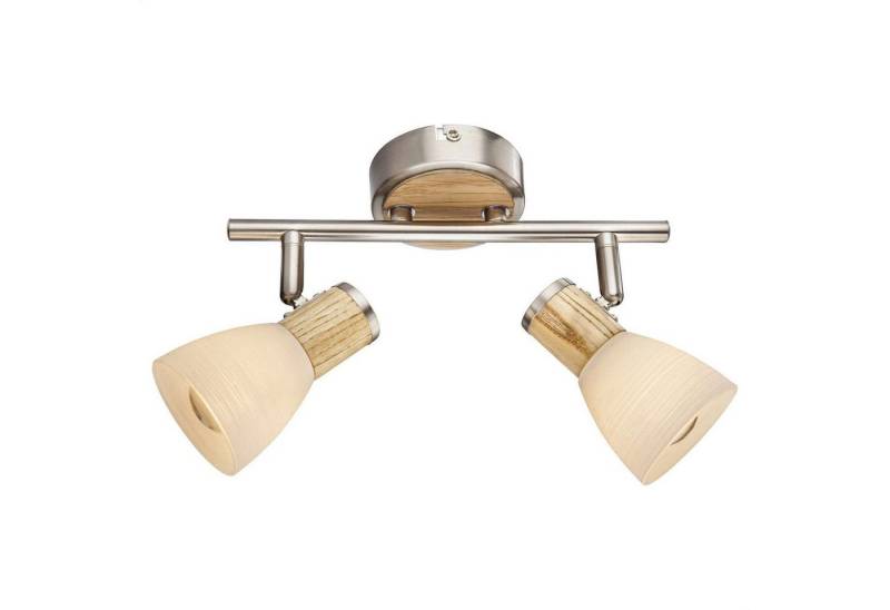 GLOBO LIGHTING Deckenleuchte Deckenleuchte Wohnzimmer Flur Deckenlampe Deckenstrahler 2 Flammig von GLOBO LIGHTING