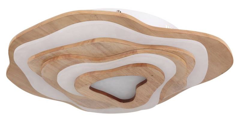 GLOBO LIGHTING Deckenleuchte GLOBO Lighting Deckenleuchte JACKS LBH 58x50x10 cm braun Deckenlampe, Warmweiß GLOBO LIGHTING Deckenleuchte GLOBO Lighting Deckenleuchte JACKS LBH 58x50x10 cm braun Deckenlampe, Warmweiß von GLOBO LIGHTING