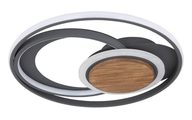 GLOBO LIGHTING Deckenleuchte GLOBO Lighting Deckenleuchte NIRRA DH 49.50x8 cm grau Deckenlampe GLOBO LIGHTING Deckenleuchte GLOBO Lighting Deckenleuchte NIRRA DH 49.50x8 cm grau Deckenlampe von GLOBO LIGHTING
