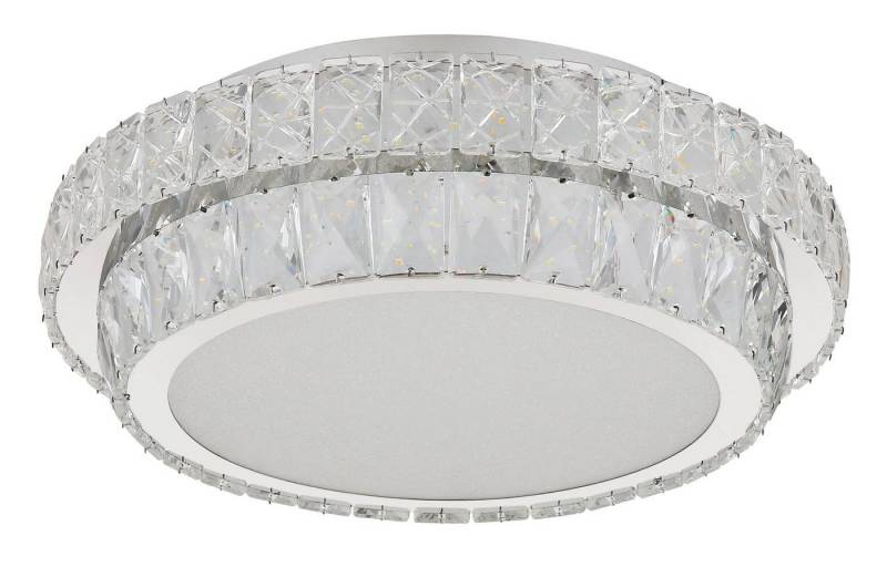 GLOBO LIGHTING LED Deckenleuchte KLARA, Dimmfunktion, Memoryfunktion, Nachtlichtfunktion, mehrere Helligkeitsstufen, LED fest integriert, warmweiß - kaltweiß, Kristalle, Kristall Leuchte, Deckenlampe, Wohnzimmer, Schlafzimmer GLOBO LIGHTING LED Deckenleuchte KLARA, Dimmfunktion, Memoryfunktion, Nachtlichtfunktion, mehrere Helligkeitsstufen, LED fest integriert, warmweiß - kaltweiß, Kristalle, Kristall Leuchte, Deckenlampe, Wohnzimmer, Schlafzimmer von GLOBO LIGHTING