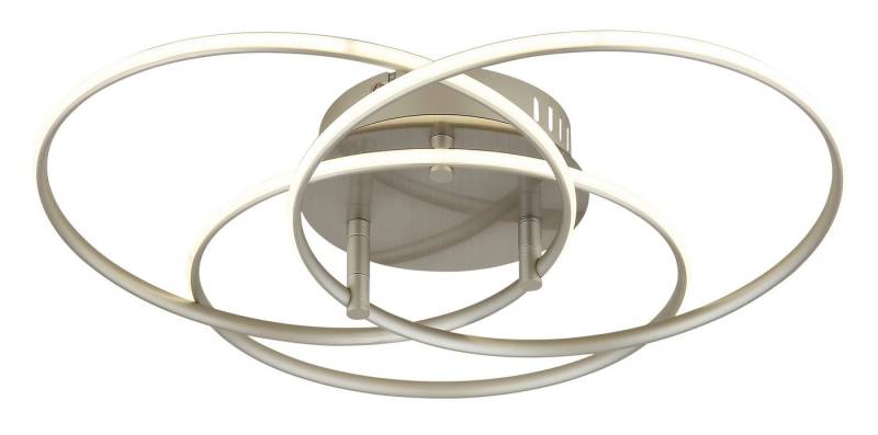 GLOBO LIGHTING Deckenleuchte KOMBOS, LED fest integriert, Warmweiß, Deckenlampe Wohnzimmer-Leuchte Schlafzimmer-Leuchte Flur Küche von GLOBO LIGHTING