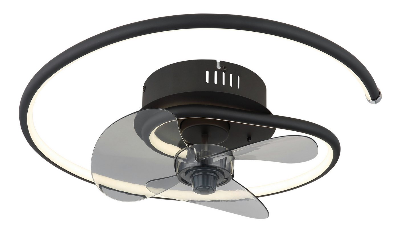 GLOBO LIGHTING Deckenleuchte KOREN, Dimmfunktion, Fernbedienung, Infrarot inkl., Memory, nach Trennung vom Netz, Memoryfunktion, Nachtlichtfunktion, Timerfunktion, Ventilatorfunktion, mehrere Helligkeitsstufen, LED fest integriert, warmweiß - kaltweiß, Deckenventilator, Deckenlampe, moderner Ventilator GLOBO LIGHTING Deckenleuchte KOREN, Dimmfunktion, Fernbedienung, Infrarot inkl., Memory, nach Trennung vom Netz, Memoryfunktion, Nachtlichtfunktion, Timerfunktion, Ventilatorfunktion, mehrere Helligkeitsstufen, LED fest integriert, warmweiß - kaltweiß, Deckenventilator, Deckenlampe, moderner Ventilator von GLOBO LIGHTING