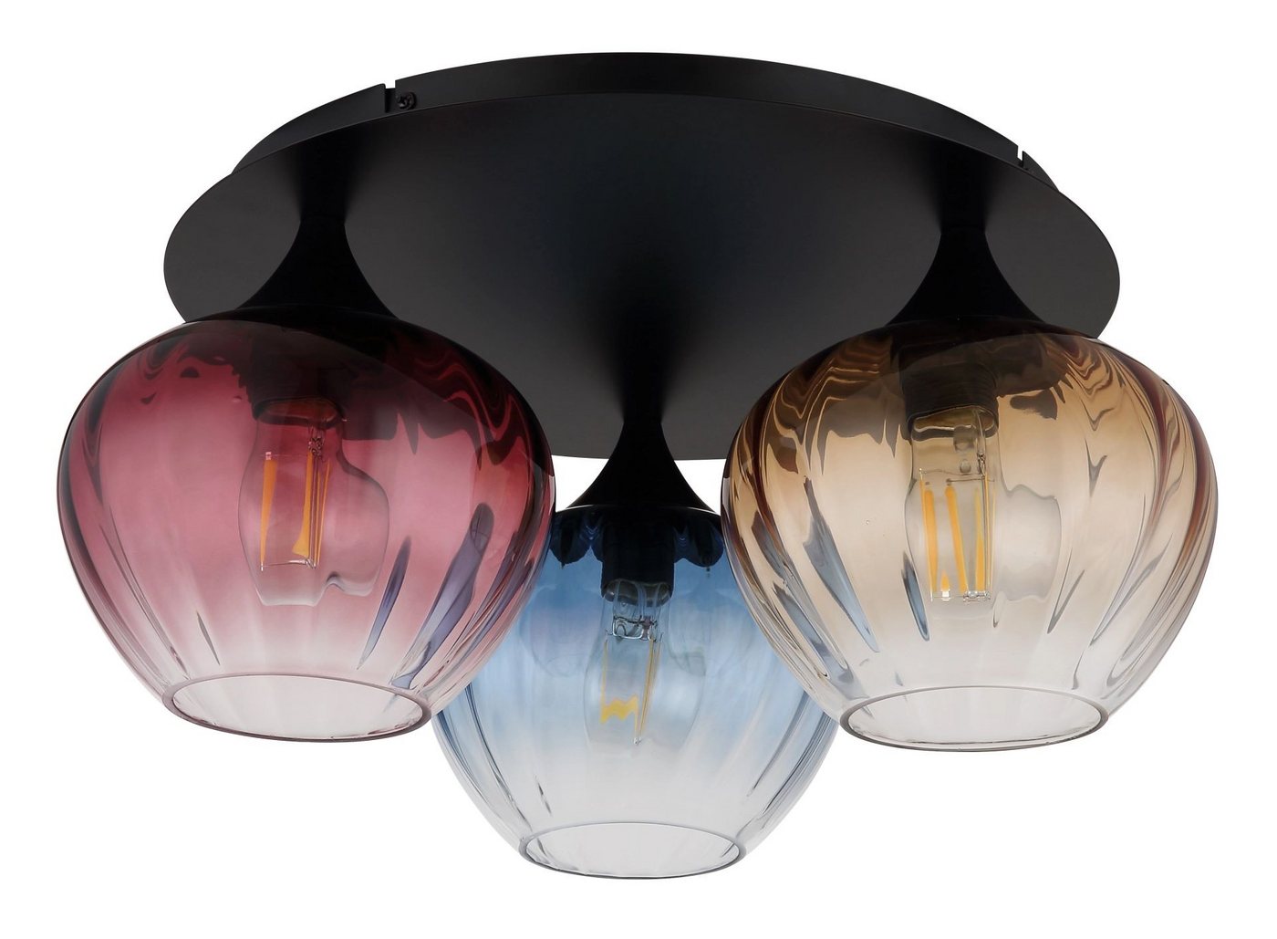 GLOBO LIGHTING Deckenleuchte SANDER, ohne Leuchtmittel, Gläser, Deckenlampe, Wohnzimmer, Esstisch GLOBO LIGHTING Deckenleuchte SANDER, ohne Leuchtmittel, Gläser, Deckenlampe, Wohnzimmer, Esstisch von GLOBO LIGHTING