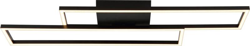 GLOBO LIGHTING Deckenleuchte TATJANA, LED fest integriert, Warmweiß, Deckenlampe Wohnzimmer-Leuchte Schlafzimmer-Leuchte Flur Küche von GLOBO LIGHTING