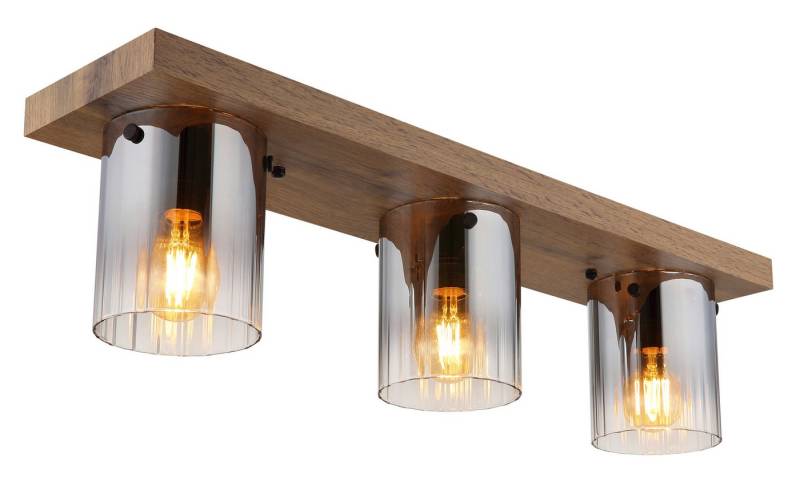 GLOBO LIGHTING Deckenleuchte UNDERWOOD, ohne Leuchtmittel, Deckenlampe Wohnzimmer-Leuchte Schlafzimmer-Leuchte Flur Küche von GLOBO LIGHTING