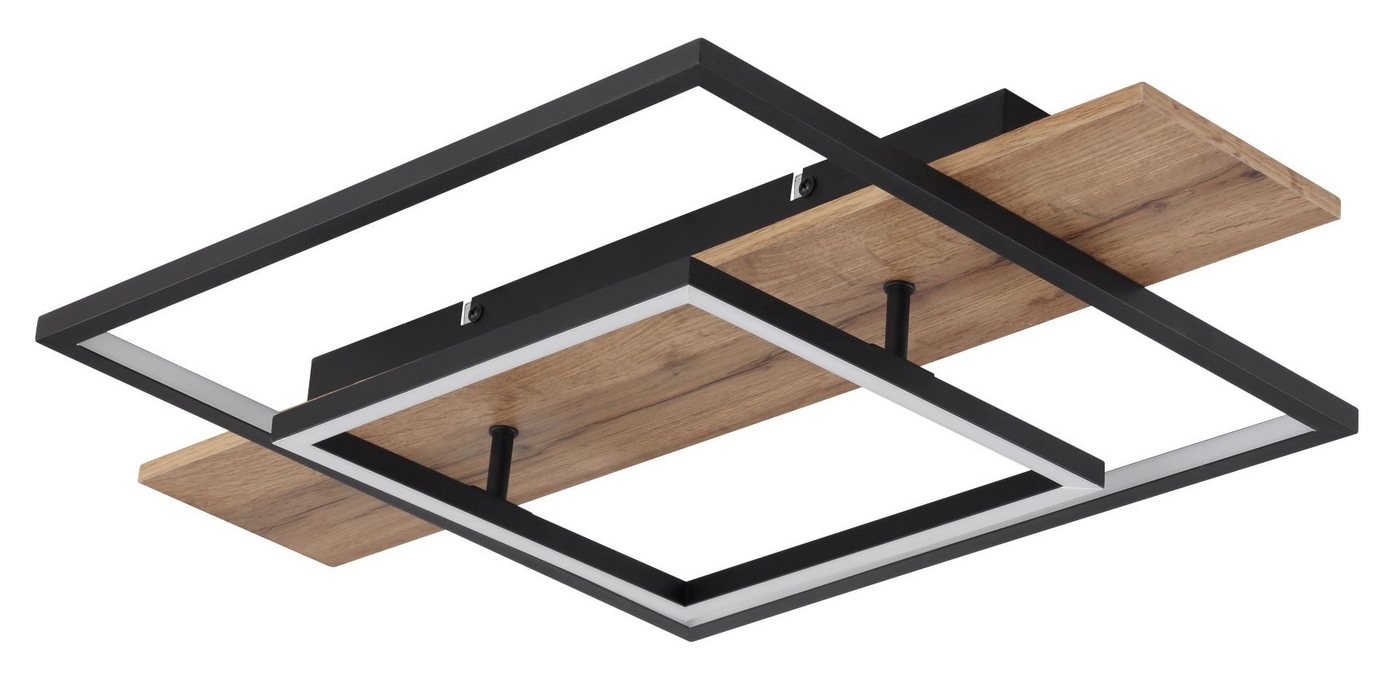 GLOBO LIGHTING LED Deckenleuchte VANNI, Memoryfunktion, LED fest integriert, Warmweiß, Deckenlampe, unterschiedliche Quadrate, 3 Helligkeitsstufen GLOBO LIGHTING LED Deckenleuchte VANNI, Memoryfunktion, LED fest integriert, Warmweiß, Deckenlampe, unterschiedliche Quadrate, 3 Helligkeitsstufen von GLOBO LIGHTING