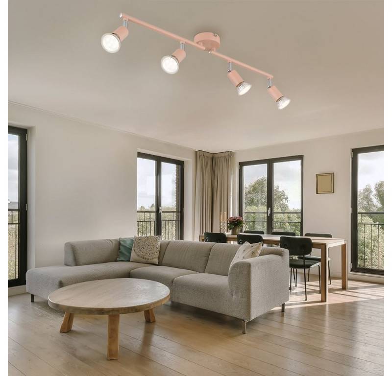 GLOBO LIGHTING Deckenspot, Leuchtmittel nicht inklusive, Deckenlampe Spotlampe Deckenleuchte verstellbar Wohnzimmerlampe 4 von GLOBO LIGHTING