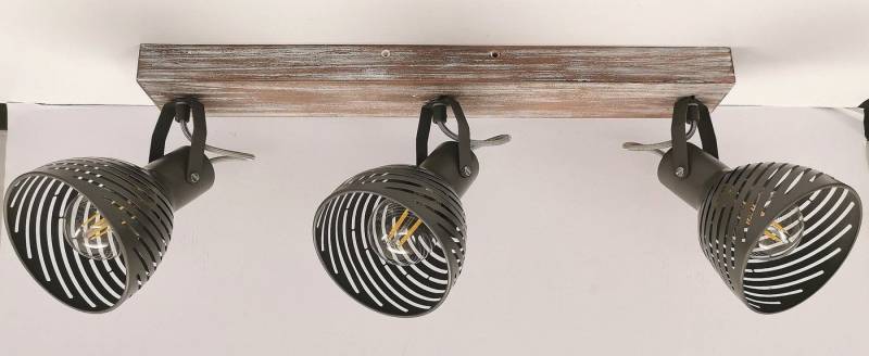 GLOBO LIGHTING Deckenspot GLOBO Lighting Wand-/Deckenspot MORI LBH 54x12.50x25 cm grau von GLOBO LIGHTING