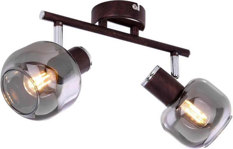 GLOBO LIGHTING Deckenstrahler PALLO, ohne Leuchtmittel, Spot Deckenspot Flur Schlafzimmer Wohnzimmer von GLOBO LIGHTING