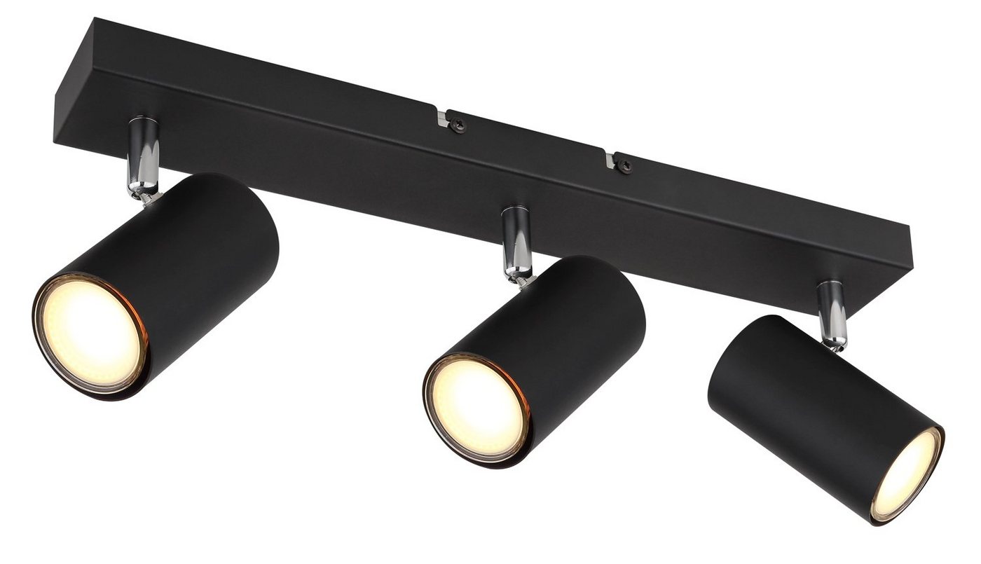 GLOBO LIGHTING Deckenstrahler ROBBY, 3-flammig, Breite 45 cm, Schwarz, Metall, ohne Leuchtmittel GLOBO LIGHTING Deckenstrahler ROBBY, 3-flammig, Breite 45 cm, Schwarz, Metall, ohne Leuchtmittel von GLOBO LIGHTING