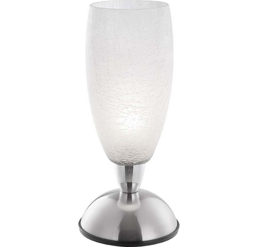 GLOBO LIGHTING Dekolicht, Leuchtmittel nicht inklusive, Tisch Lampe Chrom Touch Dimmer Wohn Schlaf Zimmer Crackle Glas Leuchte GLOBO LIGHTING Dekolicht, Leuchtmittel nicht inklusive, Tisch Lampe Chrom Touch Dimmer Wohn Schlaf Zimmer Crackle Glas Leuchte von GLOBO LIGHTING
