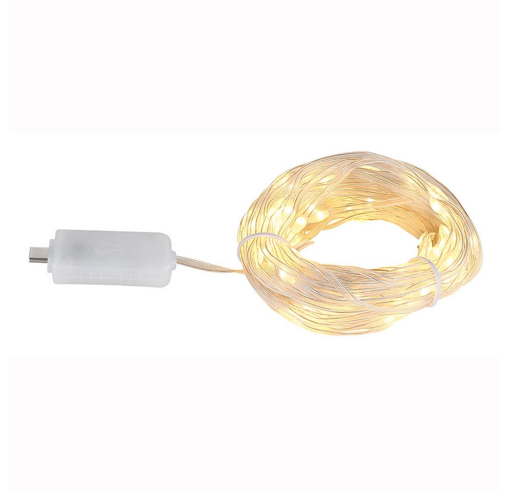 GLOBO LIGHTING LED Dekolicht, Leuchtmittel nicht inklusive, Warmweiß, Lichterkette LED Band Lichtband Schlafzimmerleuchte Deko 8 Modi USB-C GLOBO LIGHTING LED Dekolicht, Leuchtmittel nicht inklusive, Warmweiß, Lichterkette LED Band Lichtband Schlafzimmerleuchte Deko 8 Modi USB-C von GLOBO LIGHTING