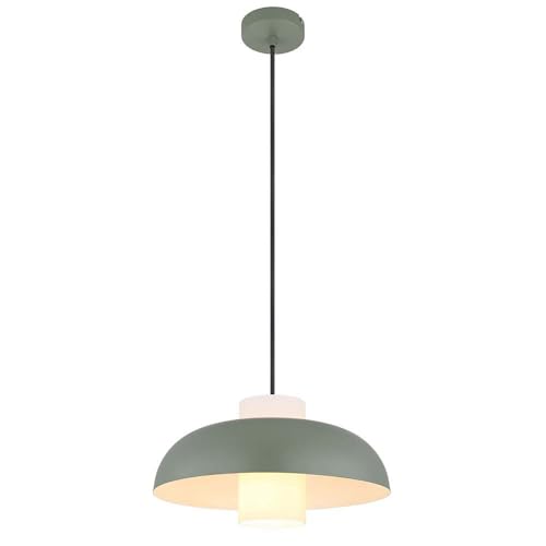 GLOBO Esszimmerleuchte Pendellampe Hängeleuchte E27 Küchenlampe Glas opal grün matt GLOBO Esszimmerleuchte Pendellampe Hängeleuchte E27 Küchenlampe Glas opal grün matt von GLOBO