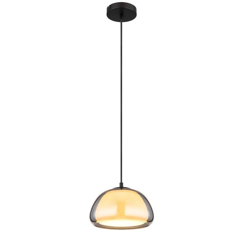 GLOBO LIGHTING Hängeleuchte, Leuchtmittel inklusive, Warmweiß, LED Hängeleuchte Pendelleuchte Glas rauch opal schwarz Esszimmer GLOBO LIGHTING Hängeleuchte, Leuchtmittel inklusive, Warmweiß, LED Hängeleuchte Pendelleuchte Glas rauch opal schwarz Esszimmer von GLOBO LIGHTING