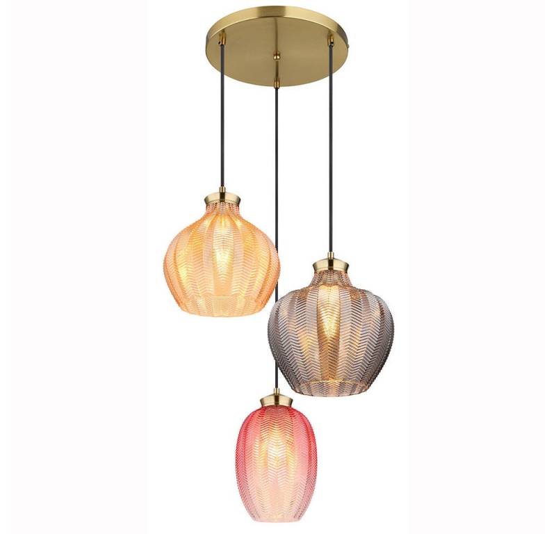 GLOBO LIGHTING Hängeleuchte, Leuchtmittel nicht inklusive, Pendelleuchte Hängelampe Deckenleuchte Esszimmerlampe Metall Gold GLOBO LIGHTING Hängeleuchte, Leuchtmittel nicht inklusive, Pendelleuchte Hängelampe Deckenleuchte Esszimmerlampe Metall Gold von GLOBO LIGHTING