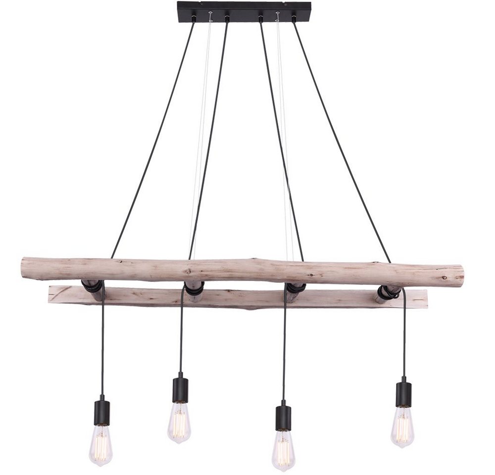 GLOBO LIGHTING Hängeleuchte, Leuchtmittel nicht inklusive, Vintage Hänge Leuchte Holz Leiter Pendel Lampe Decken GLOBO LIGHTING Hängeleuchte, Leuchtmittel nicht inklusive, Vintage Hänge Leuchte Holz Leiter Pendel Lampe Decken von GLOBO LIGHTING