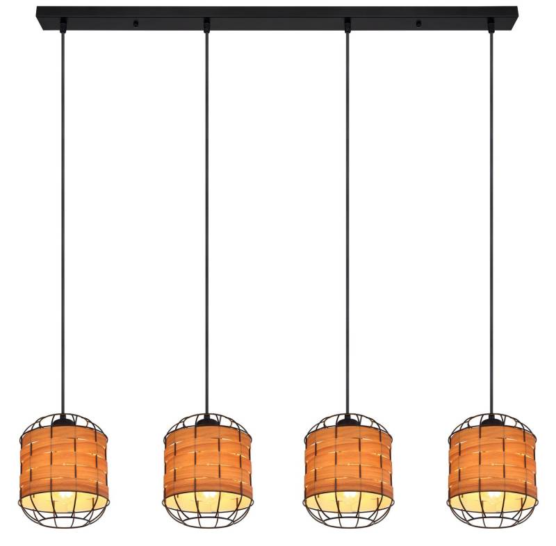 GLOBO LIGHTING Hängeleuchte ELMAR, ohne Leuchtmittel, Hängelampe/Pendelleuchte/Esszimmer/Wohnzimmer/Esstisch von GLOBO LIGHTING