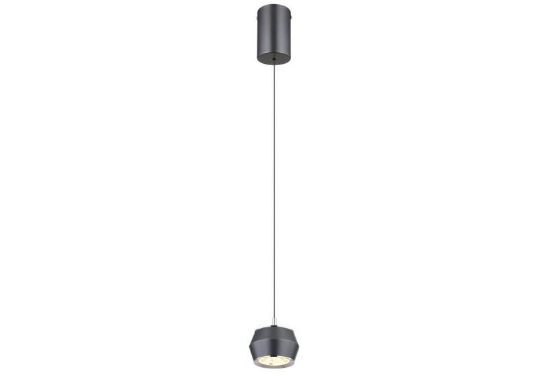 GLOBO LIGHTING Hängeleuchte Hängelampe Esszimmer Alu grau Hängeleuchte LED Pendelleuchte von GLOBO LIGHTING