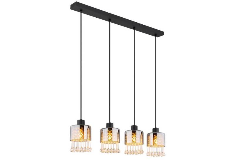 GLOBO LIGHTING Hängeleuchte Hängelampe Esszimmer Kristalle Hängeleuchte Pendelleuchte Wohnzimmer von GLOBO LIGHTING
